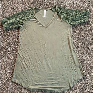 Worn once olive shirt